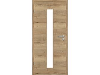 Zimmertür CPL T-Eiche Altholz DQ LA2 Vollspan KK1 "STANDARD"