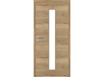 Zimmertür CPL T-Eiche Altholz DQ LA2 Vollspan KK1 "STANDARD"