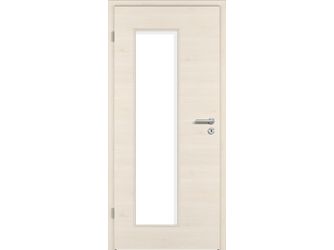 Zimmertür CPL T-Oak White DQ LA3-B Vollspan KK1 "STANDARD"