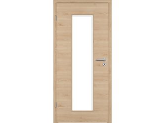Zimmertür CPL T-Oak Nature DQ LA3 Vollspan KK1 "STANDARD"
