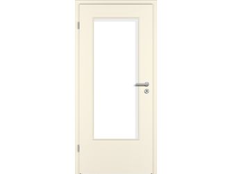 Zimmertür CPL Esche Weiß glatt DIN-LA Vollspan KK1 "STANDARD"