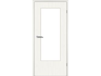Zimmertür CPL T-Whiteline glatt DIN-LA Vollspan KK1 "STANDARD"