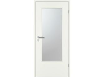 Zimmertür Weißlack ähnlich RAL 9010 glatt DIN-LA Vollspan KK1 "STANDARD"