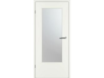 Zimmertür Weißlack ähnlich RAL 9010 glatt DIN-LA Vollspan KK1 "STANDARD"
