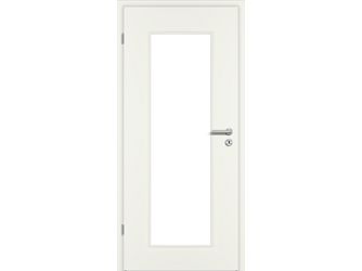 Zimmertür CPL Weißlack ähnlich RAL 9010 glatt LA1 Vollspan KK1 "STANDARD"