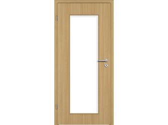 Zimmertür CPL Buche-Pur glatt LA1 Vollspan KK1 "STANDARD"
