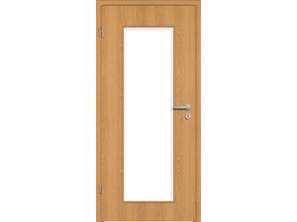Zimmertür CPL Eiche glatt LA1 Vollspan KK1 "STANDARD" Zimmertür CPL Eiche glatt LA1 Vollspan KK1 "STANDARD"