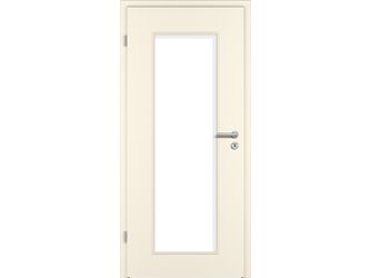 Zimmertür CPL Esche Weiß glatt LA1 Vollspan KK1 "STANDARD"