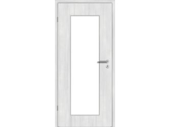 Zimmertür CPL T-Greyline glatt LA1 Vollspan KK1 "STANDARD"