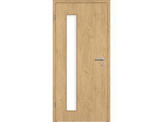 Zimmertür CPL T-Eiche astig glatt LA2-B Vollspan KK1 "STANDARD"