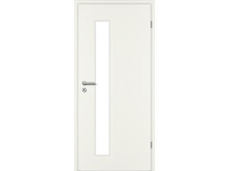 Zimmertür CPL Weißlack ähnlich RAL 9010 glatt LA2-S Vollspan KK1 "STANDARD"