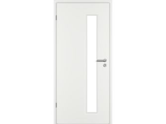 Zimmertür Weißlack exclusiv ähnlich RAL 9016 glatt LA2-S Vollspan KK1 "STANDARD"