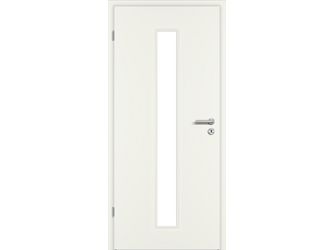 Zimmertür CPL Weißlack ähnlich RAL 9010 glatt LA2 Vollspan KK1 "STANDARD"