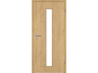 Zimmertür CPL T-Eiche astig glatt LA2 Vollspan KK1 "STANDARD"