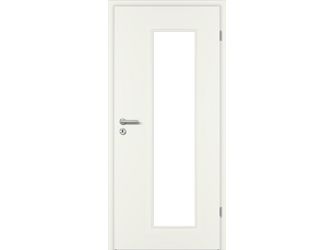 Zimmertür Weißlack exclusiv ähnlich RAL 9010 glatt LA3-B Vollspan KK1 "STANDARD"