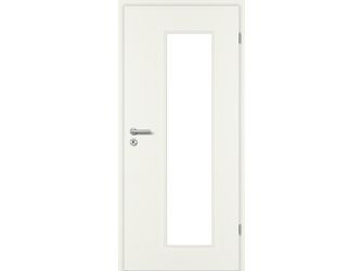 Zimmertür Weißlack ähnlich RAL 9010 glatt LA3-B Vollspan KK1 "STANDARD"