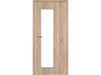 Zimmertür CPL T-Eiche glatt LA3-S Vollspan KK1 "STANDARD" Zimmertür CPL T-Eiche glatt LA3-S Vollspan KK1 "STANDARD"