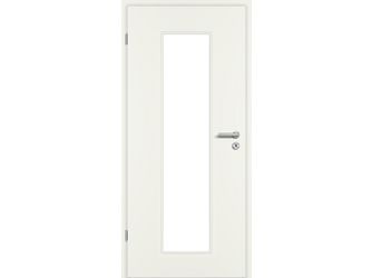 Zimmertür Weißlack ähnlich RAL 9010 glatt LA3 Vollspan KK1 "STANDARD"