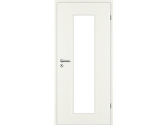 Zimmertür Weißlack ähnlich RAL 9010 glatt LA3 Vollspan KK1 "STANDARD"