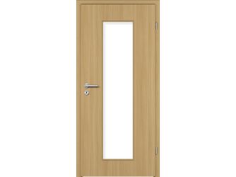 Zimmertür CPL Buche-Pur glatt LA3 Vollspan KK1 "STANDARD"