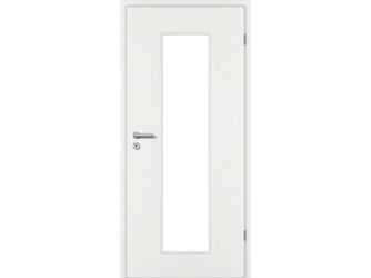 Zimmertür Weißlack ähnlich RAL 9016 glatt LA3 Vollspan KK1 "STANDARD"