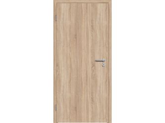 Zimmertür 2-flügelig CPL T-Eiche glatt Röhrenspan KK1 "STANDARD" Zimmertür 2-flügelig CPL T-Eiche glatt Röhrenspan KK1 "STANDARD"