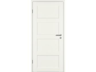 Zimmertür Weißlack ähnlich RAL 9010 ST4 MDF KK1 "STIL TYP ST"
