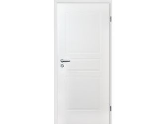 Wärmeschutztür Weißlack exclusiv ähnlich RAL 9010 PF3 Spezial-/Kombinationseinlage KK3 Beanspruchungsgruppe M mit Bodendichtung "FUNKTION"