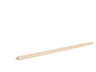 Dreikant Kiefer astig roh 22x22x900mm Massiv, roh, Kurzlänge