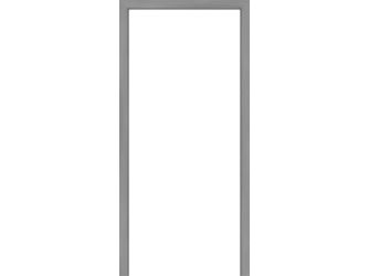 Durchgangszarge CPL T-Silvaline "STANDARD"