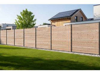 EASY-FENCE ALU-Pfosten, anthrazit 70x70x2350mm