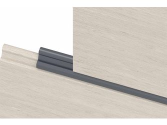 EASY-FENCE WPC-Steckprofil, 4er Set, sand (2 Sets=1 Zaun) 180x87cm