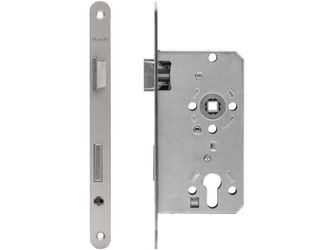 EINSTECKSCHLOSS KL2 PZW 20/55/72/8 DIN R STULP ABGERUNDET NICKELSILBER,F+R MET.