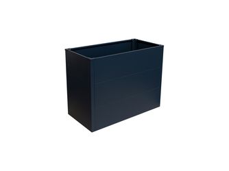 ELKE Metall-Hochbeet anthr. 100x50x77cm Stahl verz. pulverbesch.