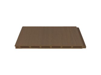 ELSKOP-Serie WPC-Steckzaunsystem Zaunlamelle 20x140x1790mm TEAK coextrudiert