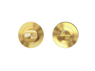 EZ1332 BAD 88, 3-teilige Rosette Messing matt 1 Set