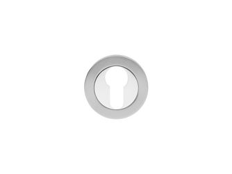 EZ1332 PZ 73, 3-teilige Rosette Profilzylinder Edelst. poliert/matt 1 St.