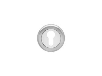 EZ1335 PZ 73, 3-teilige Rosette Profilzylinder Edelst. poliert/matt 1 St.