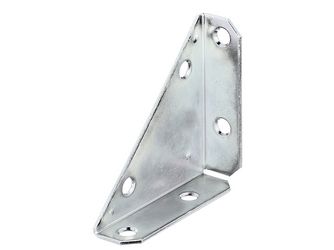 Eckplatte, sendvz., Schenkellängen 75mm, Breite 105mm Eckplatte, sendvz., Schenkellängen 75mm, Breite 105mm