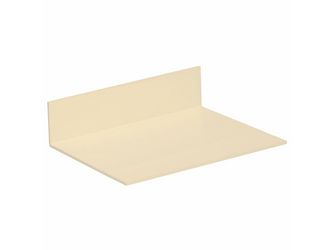 Eckprofil 160x80x3,4mm Creme (Folie) 600cm