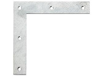 Eckwinkel, sendzimirverzinkt, HxLxB 120x120x20mm Eckwinkel, sendzimirverzinkt, HxLxB 120x120x20mm