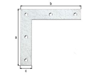 Eckwinkel, sendzimirverzinkt, HxLxB 160x160x30mm Eckwinkel, sendzimirverzinkt, HxLxB 160x160x30mm