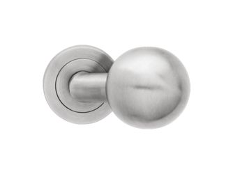 Edelst. Kugelknopf EK300G RLF 71, einseitig fest gekröpft Edelst. matt