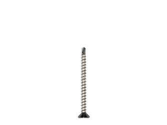Edelstahl-Bohrschraube (A2) 4,8x38mm mit Bohrspitze, 1 Pack = 100 Stück Edelstahl-Bohrschraube (A2) 4,8x38mm mit Bohrspitze, 1 Pack = 100 Stück