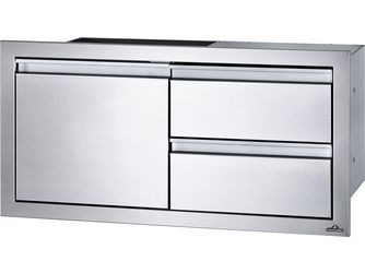 Einbau-Türe & 2er Schubladen- Kombination