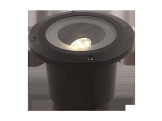 Einbaustrahler NAOS,alu-pulverb., schwarz, 5 Watt, 1 Stück