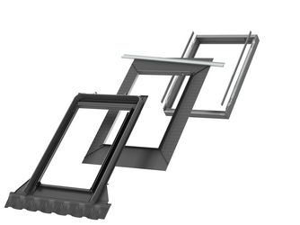 Eindeckrahmen EDJ CK02 2000 Ziegel vertieft Alu+BDX