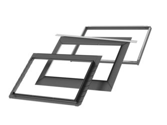 Eindeckrahmen EDLS FFKF06 2000 für Lichtlösung 3-in-1 Schiefer