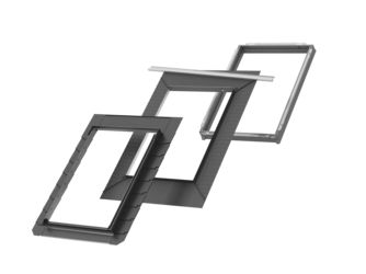 Eindeckrahmen EDL SK19 2000 inkl. BDX für Lichtlösung Dachbalkon GDL