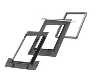 Eindeckrahmen EDQ MK04 2000L Metalldach Alu mit BDX+BFX